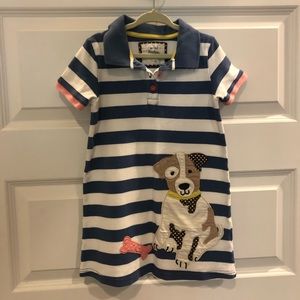 Mini Boden Girls Polo Dress